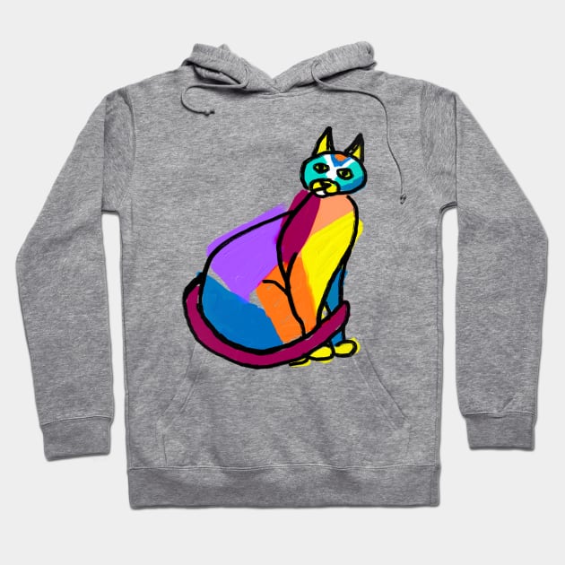 Hero Cat Hoodie by Jan4insight TeeStore